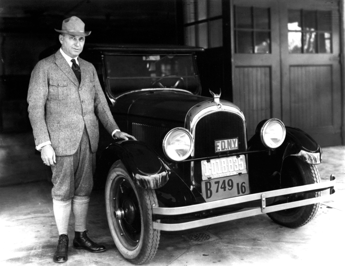 1924 Chrysler Six with Walter Chrysler